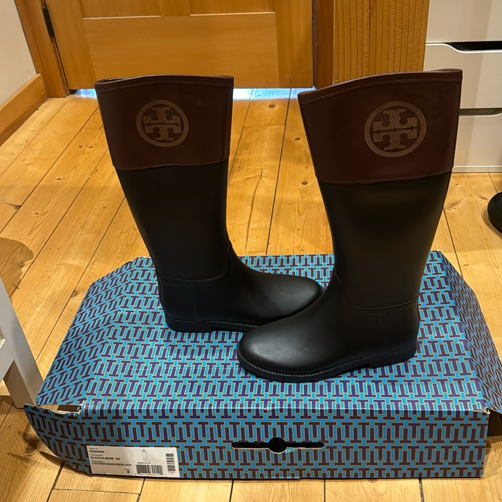 Tory Burch rain boots